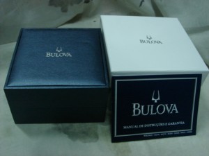 Bulova watch box. whole set 